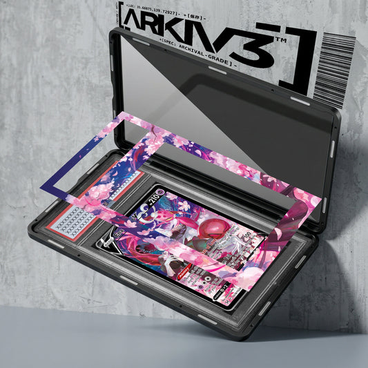 ARKIV3 PSA graded exploded mockup