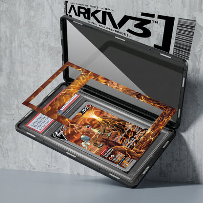 ARKIV3 PSA graded exploded mockup