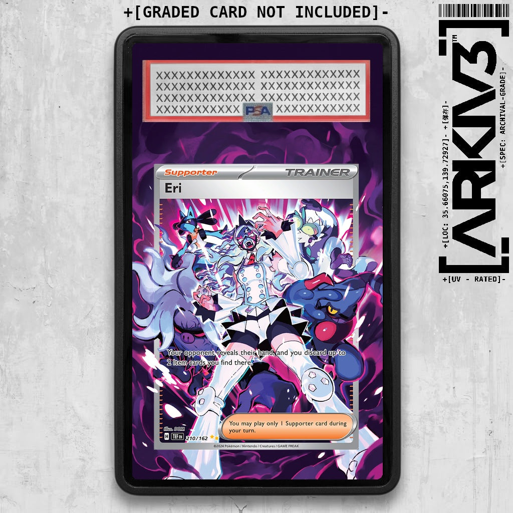 ARKIV3 PSA graded front - Black
