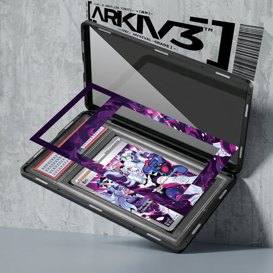 ARKIV3 PSA graded exploded mockup