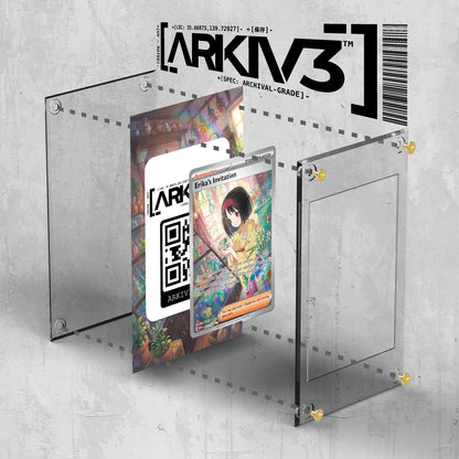 [UNIT: 203/165] // Erika's Invitation Extended Art Display Case - Raw