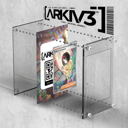 [UNIT: 203/165] // Erika's Invitation Extended Art Display Case - Raw