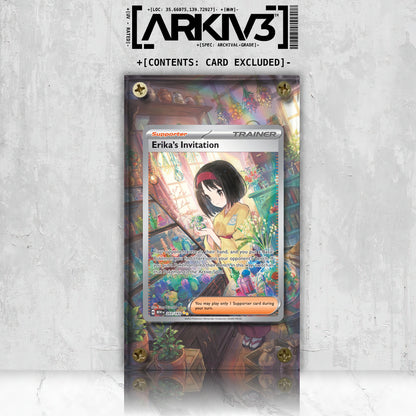 [UNIT: 203/165] // Erika's Invitation Extended Art Display Case - Raw