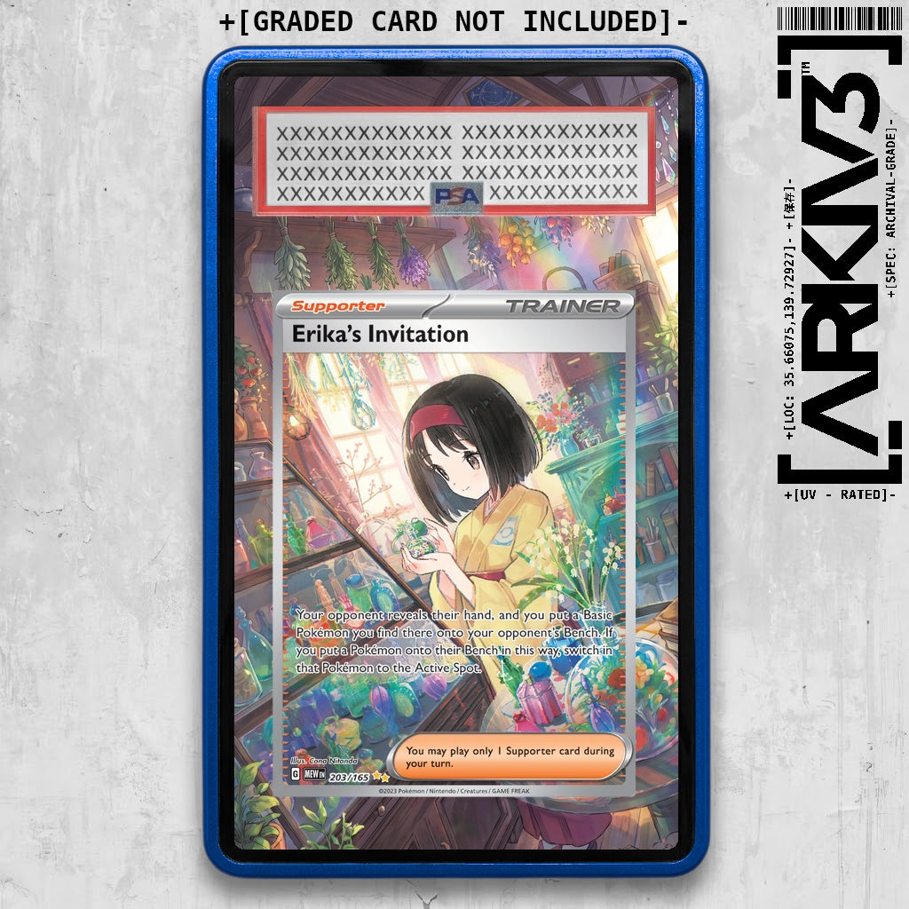 [UNIT: 203/165] // Erika's Invitation Extended Art Display Case - Graded