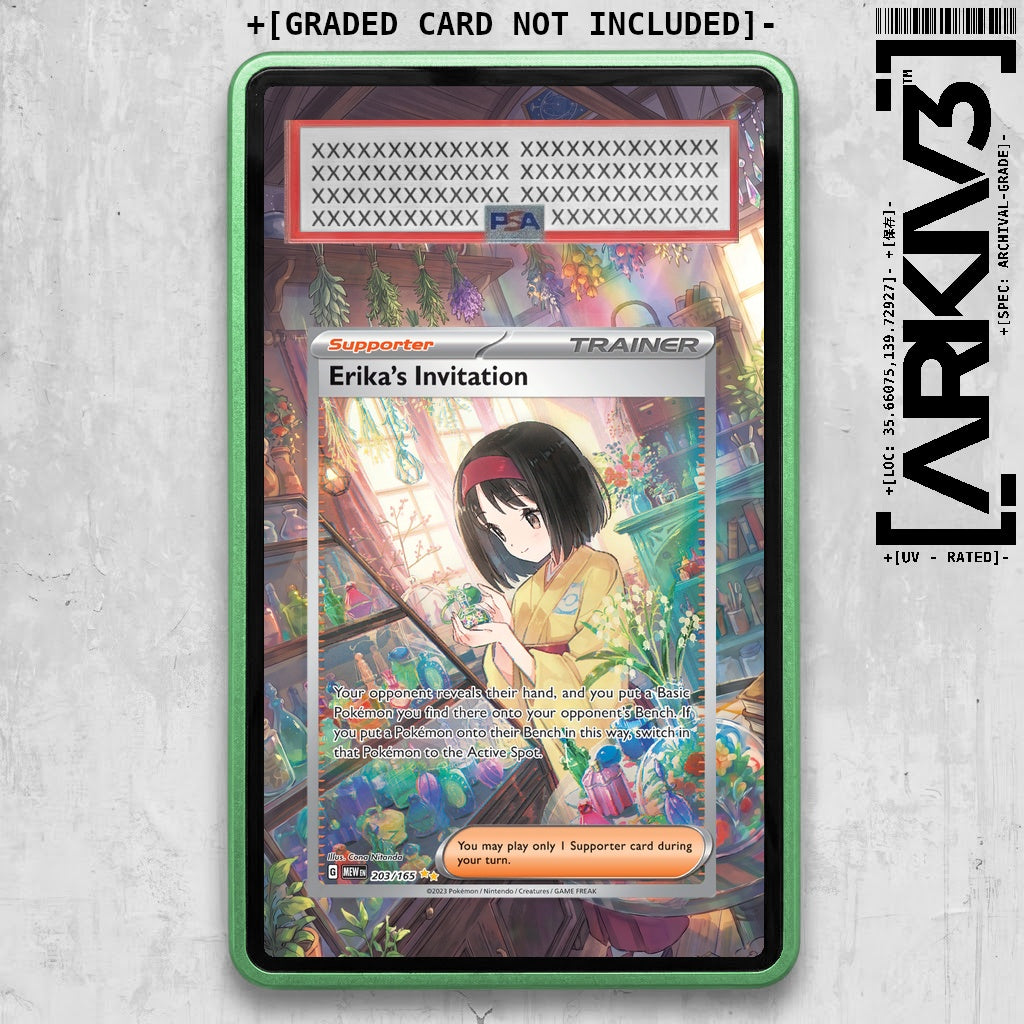 [UNIT: 203/165] // Erika's Invitation Extended Art Display Case - Graded