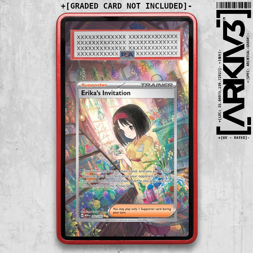 [UNIT: 203/165] // Erika's Invitation Extended Art Display Case - Graded