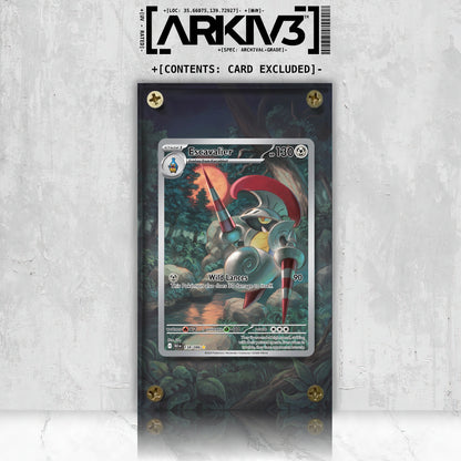 [UNIT: 138/86] // Escavalier Extended Art Display Case - Raw