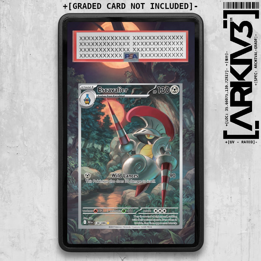 ARKIV3 PSA graded front - Black