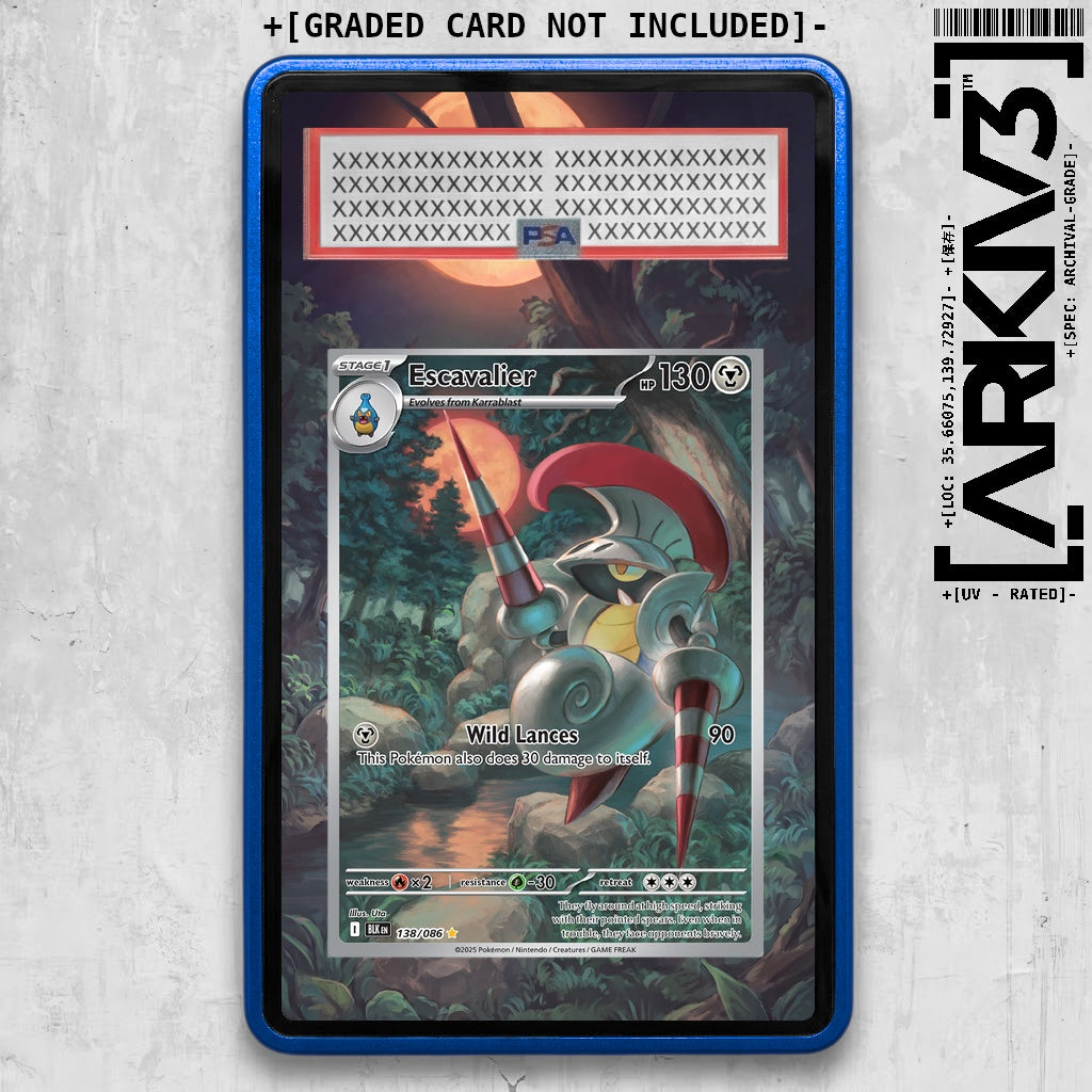 ARKIV3 PSA graded front - Blue