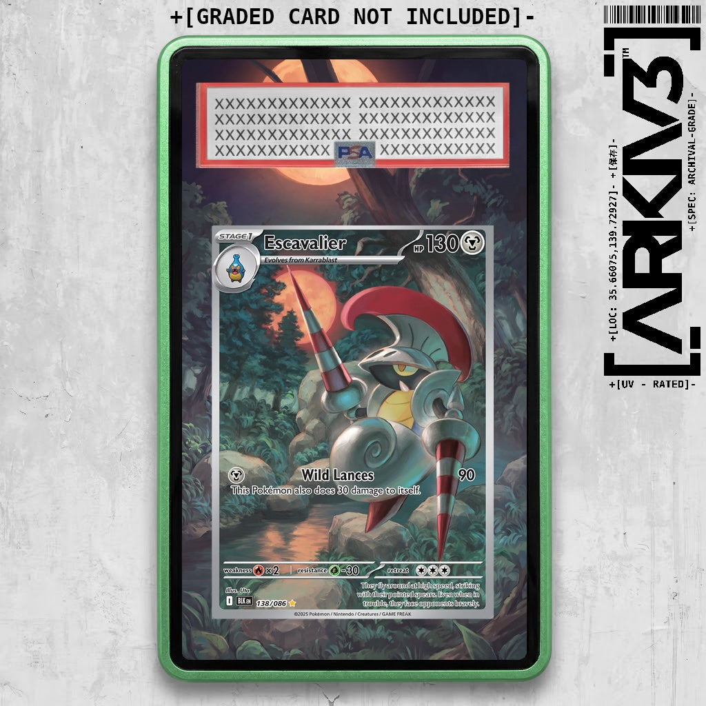 ARKIV3 PSA graded front - Green