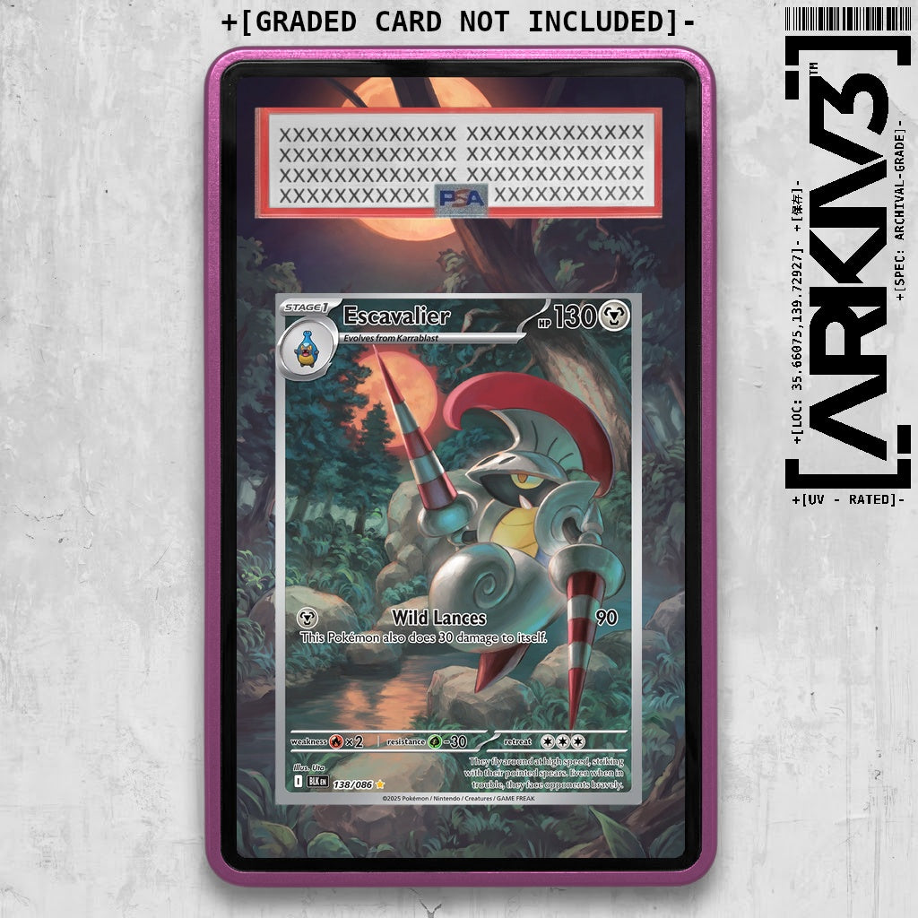 ARKIV3 PSA graded front - Purple