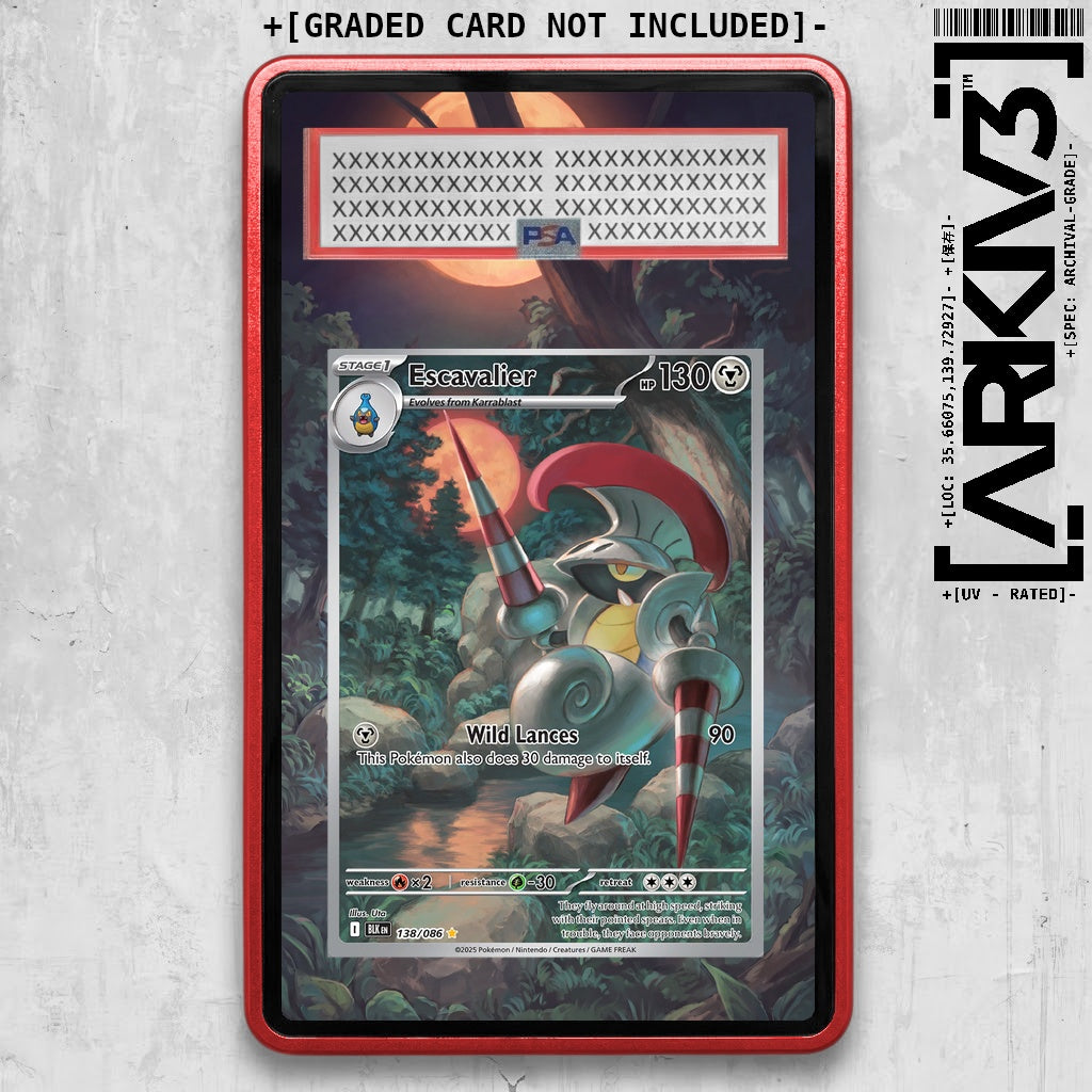 ARKIV3 PSA graded front - Red