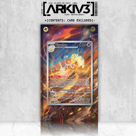 [UNIT: 197/182] // Espathra Extended Art Display Case - Raw