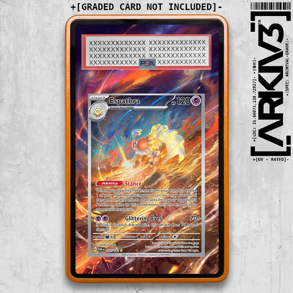 ARKIV3 PSA graded front - Orange