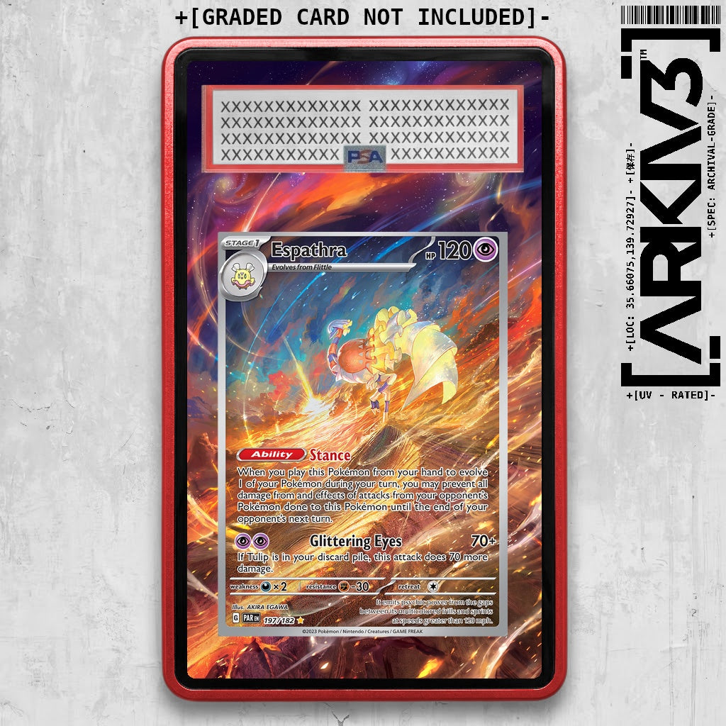 ARKIV3 PSA graded front - Red