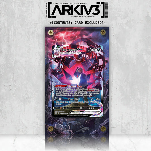 [UNIT: TG22/TG30] // Eternatus VMAX Extended Art Display Case - Raw