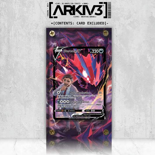 [UNIT: TG21/TG30] // Eternatus V Extended Art Display Case - Raw