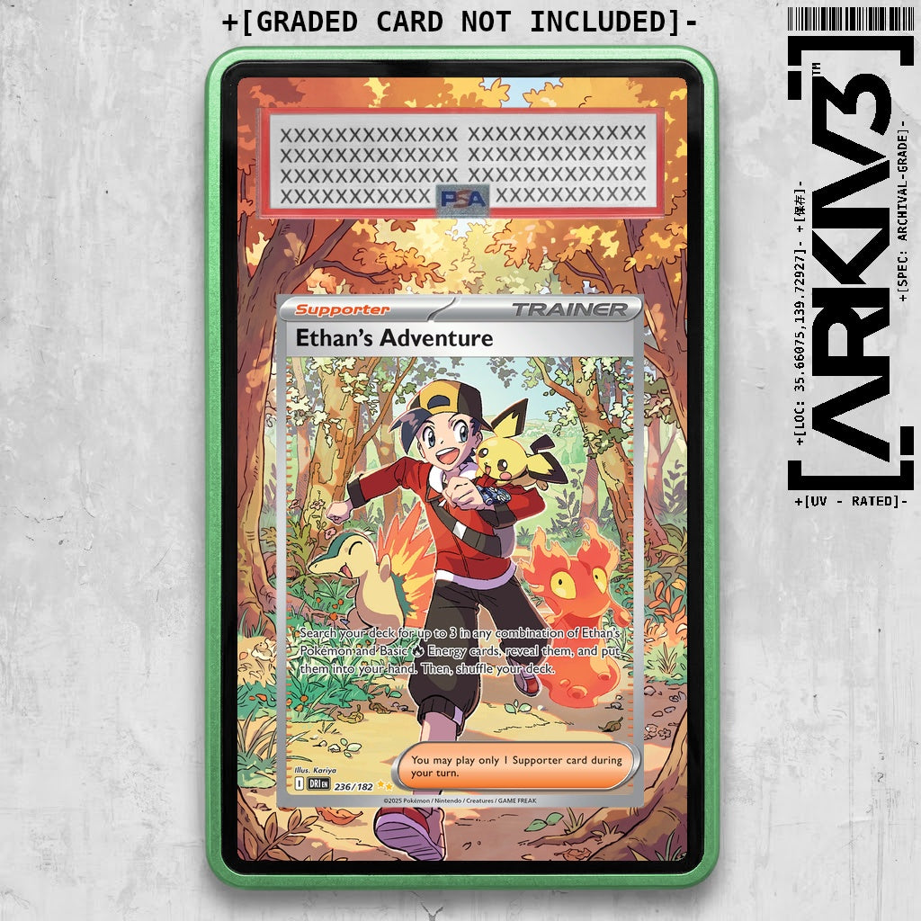ARKIV3 PSA graded front - Green