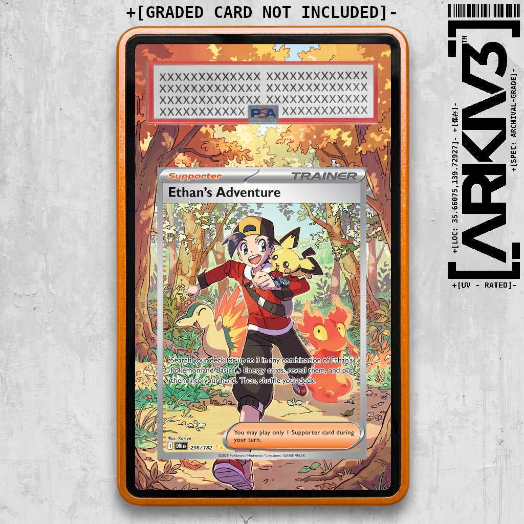 ARKIV3 PSA graded front - Orange