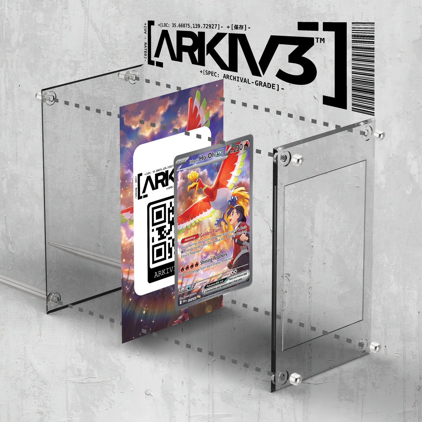 [UNIT: 230/182] // Ethan's Ho-Oh ex Extended Art Display Case - Raw