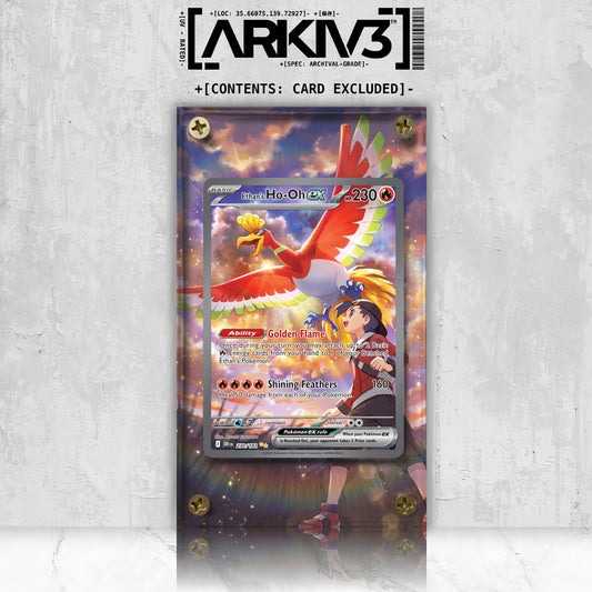 [UNIT: 230/182] // Ethan's Ho-Oh ex Extended Art Display Case - Raw