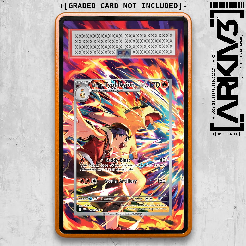 ARKIV3 PSA graded front - Orange