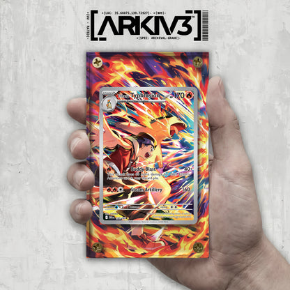 [UNIT: 190/182] // Ethan's Typhlosion Extended Art Display Case - Raw