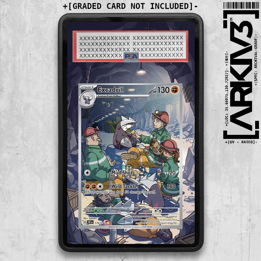 ARKIV3 PSA graded front - Black