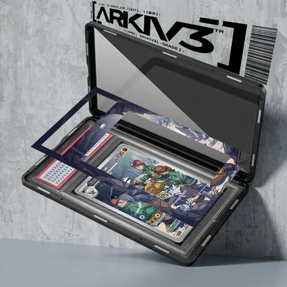 ARKIV3 PSA graded exploded mockup