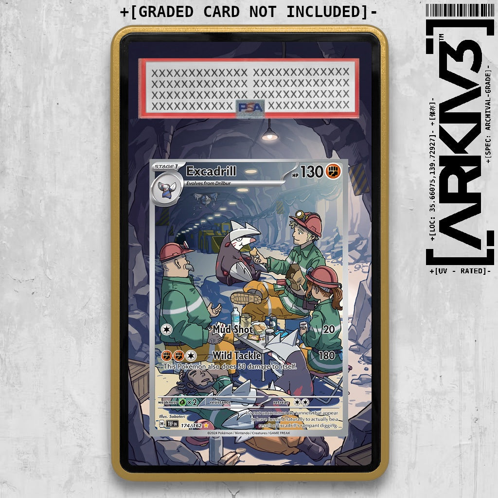 ARKIV3 PSA graded front - Gold