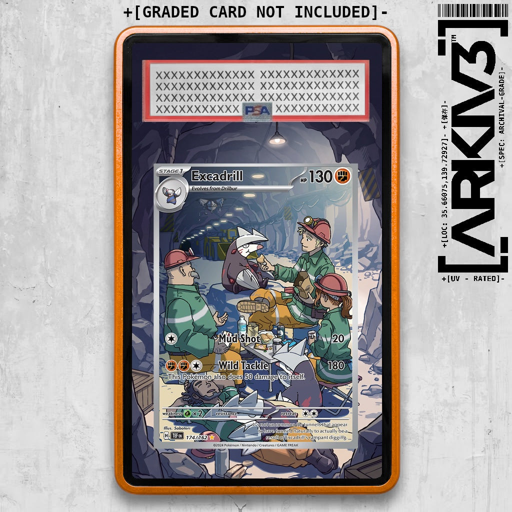 ARKIV3 PSA graded front - Orange