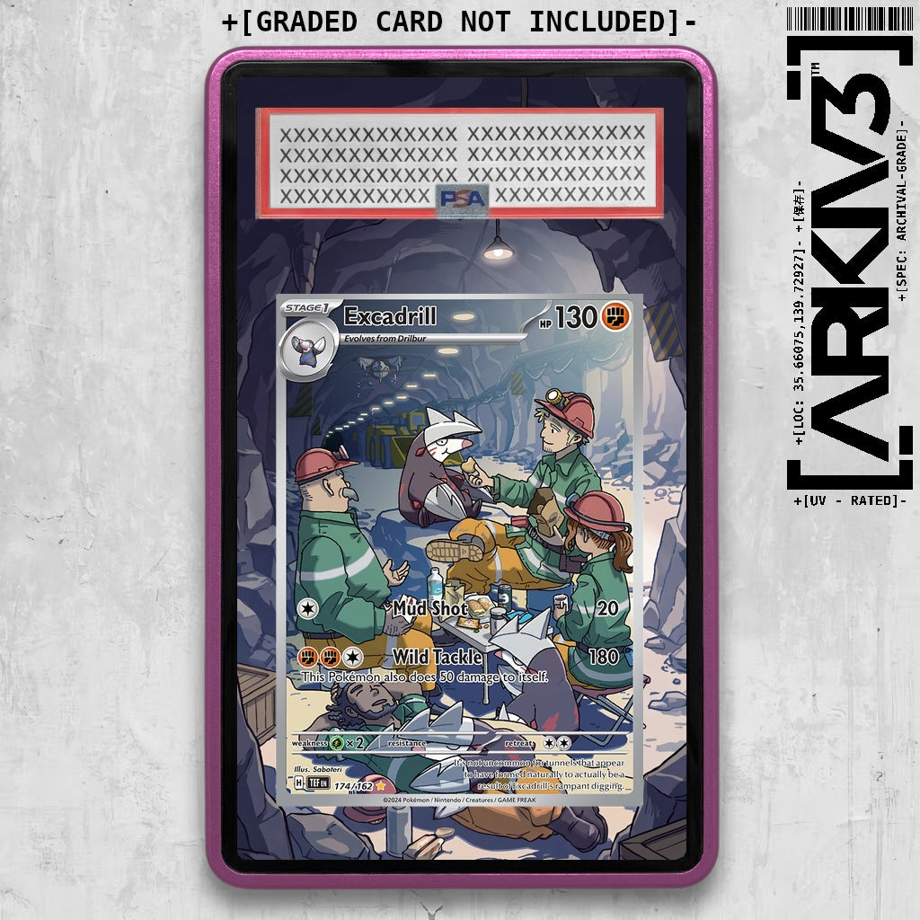 ARKIV3 PSA graded front - Purple