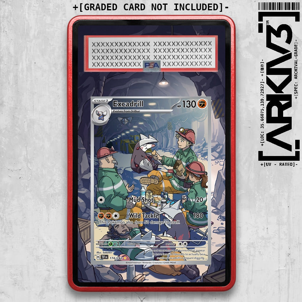 ARKIV3 PSA graded front - Red
