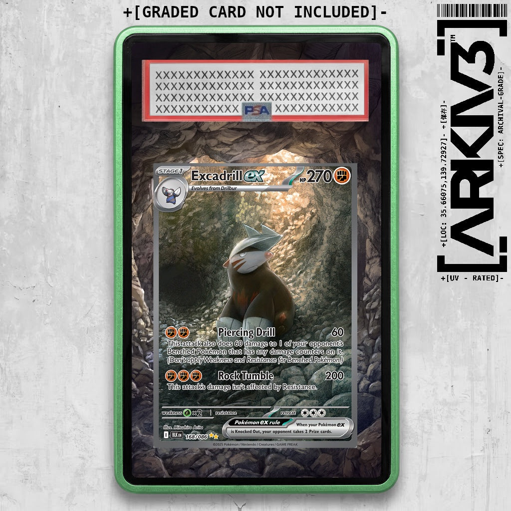 ARKIV3 PSA graded front - Green