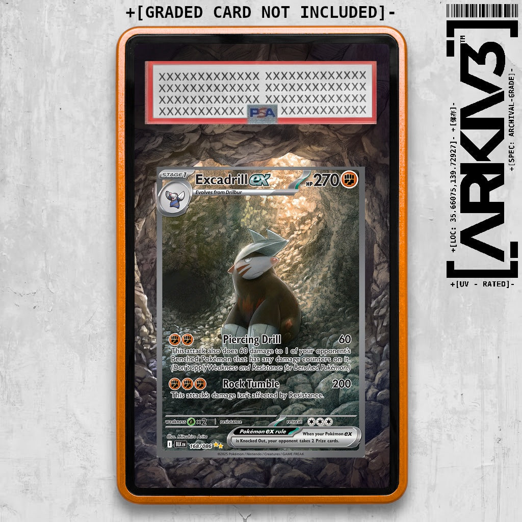 ARKIV3 PSA graded front - Orange