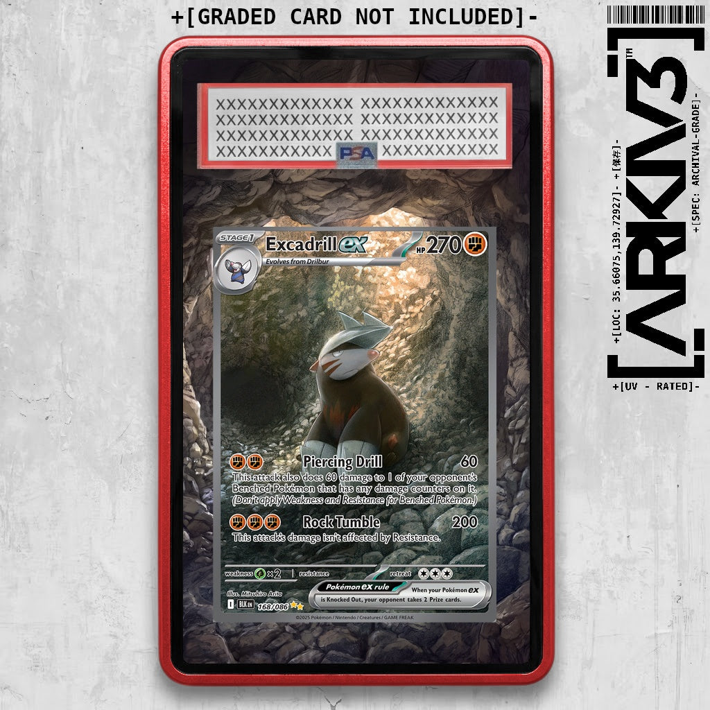 ARKIV3 PSA graded front - Red