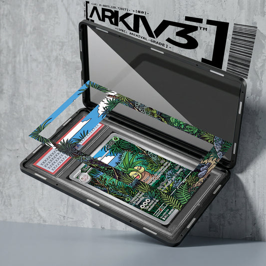 ARKIV3 PSA graded exploded mockup