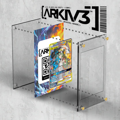 [UNIT: 222/236] // Reshiram & Zekrom GX Extended Art Display Case - Raw