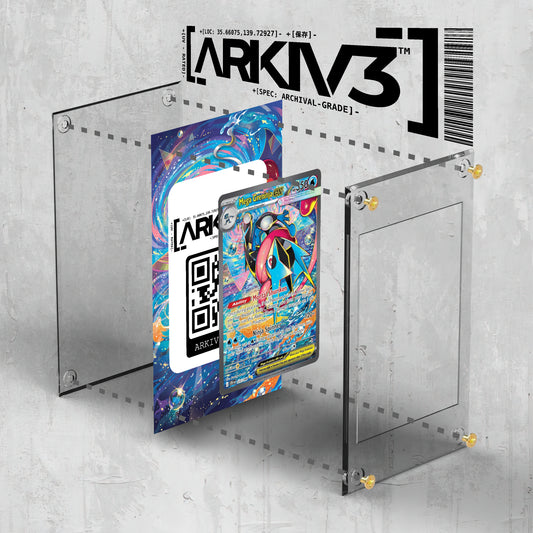 [UNIT: 116/086] // Mega Greninja ex Extended Art Display Case - Raw