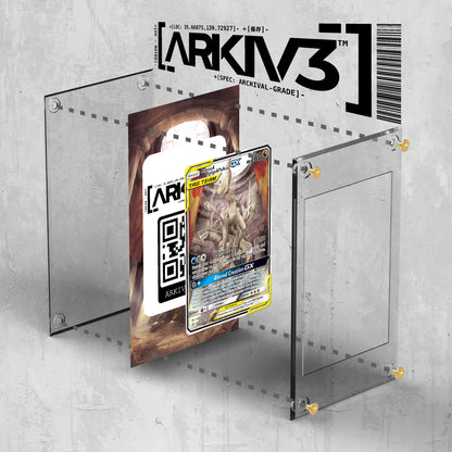 [UNIT: 221/236] // Arceus & Dialga & Palkia GX Extended Art Display Case - Raw