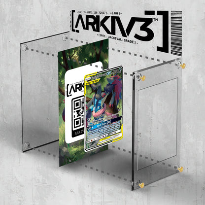 [UNIT: 201/214] // Greninja & Zoroark GX Extended Art Display Case - Raw