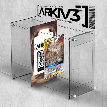 [UNIT: 221/236] // Arceus & Dialga & Palkia GX Extended Art Display Case - Raw
