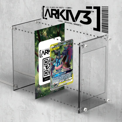 [UNIT: 201/214] // Greninja & Zoroark GX Extended Art Display Case - Raw