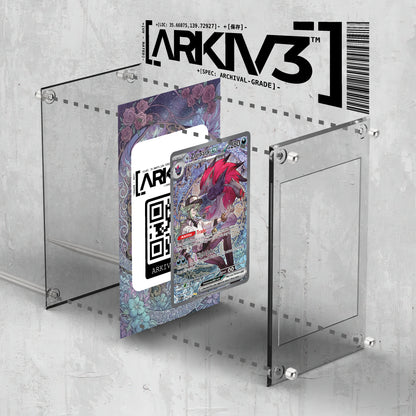 [UNIT: 286/217] // N's Zoroark ex Extended Art Display Case - Raw