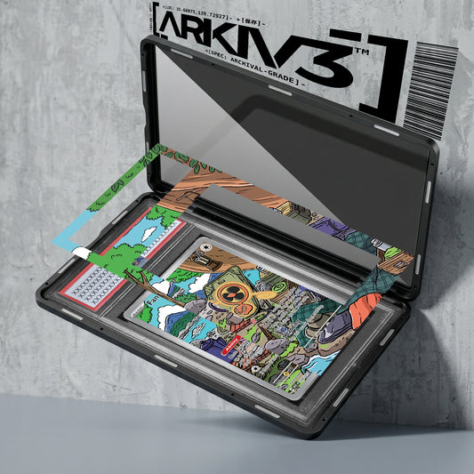 ARKIV3 PSA graded exploded mockup