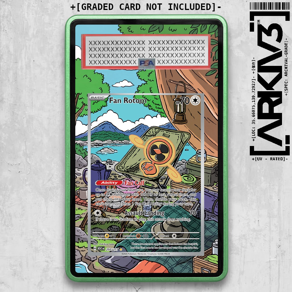 ARKIV3 PSA graded front - Green