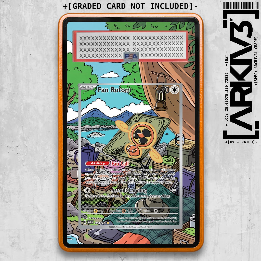 ARKIV3 PSA graded front - Orange