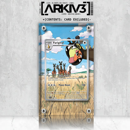 [UNIT: 228/193] // Farigiraf Extended Art Display Case - Raw