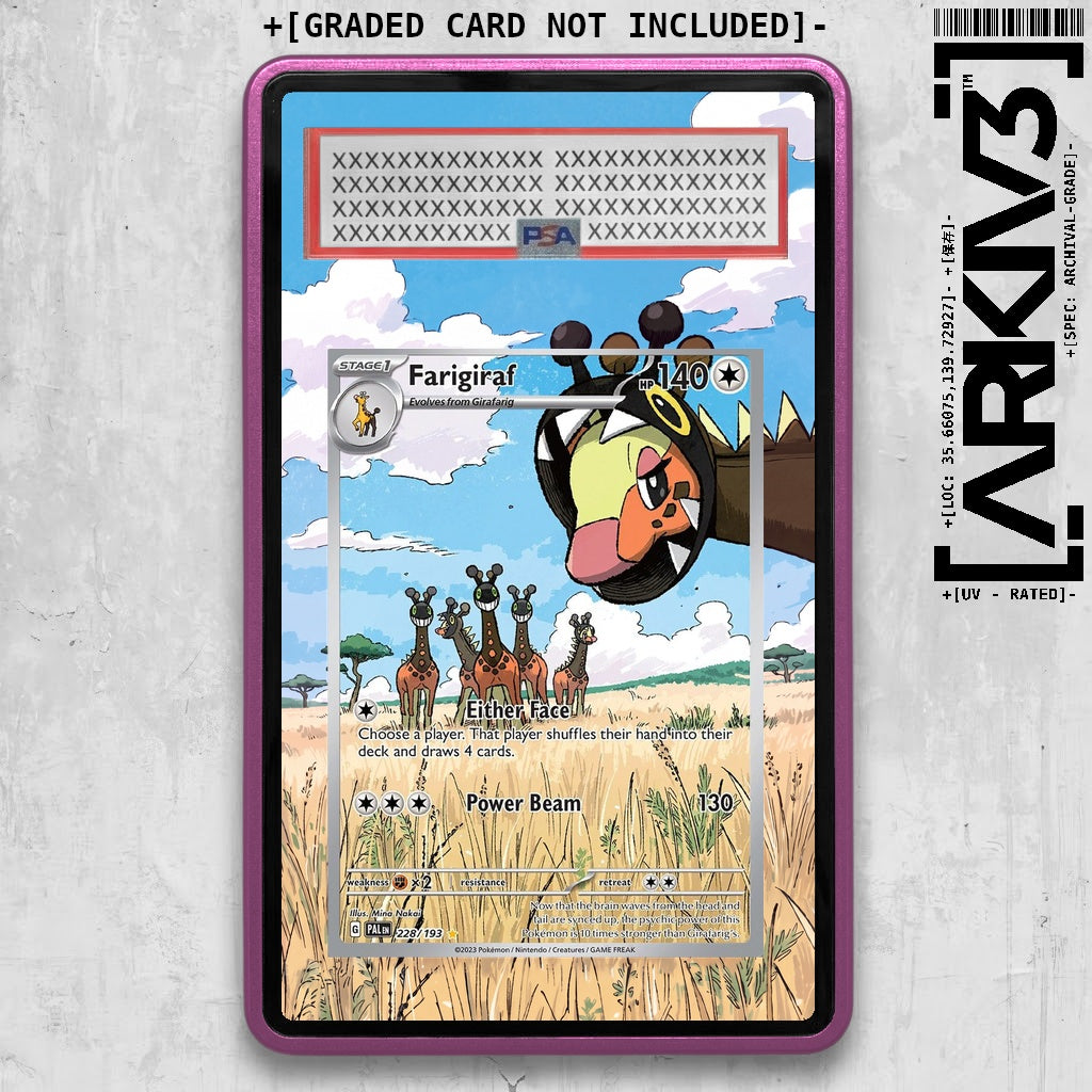 ARKIV3 PSA graded front - Purple