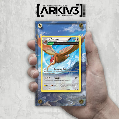[UNIT: XY57/211] // Fearow Extended Art Display Case - Raw